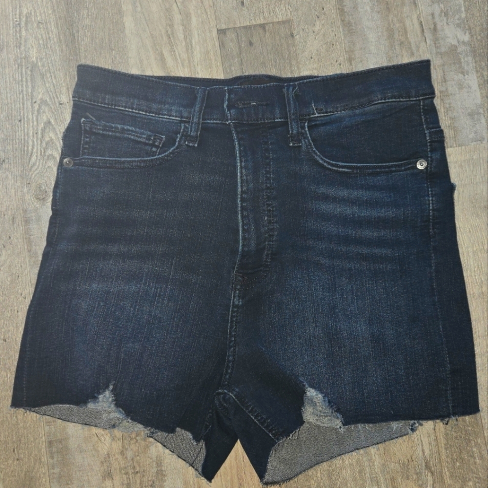 Express Shortie high rise shorts